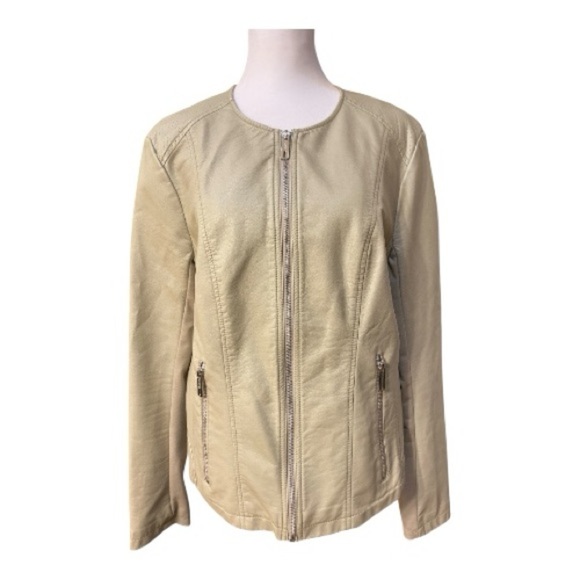 NWOT Kenneth Cole Reaction Women’s Cream Jacket - Picture 2 of 4